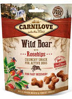 Лакомство Carnilove Dog Crunchy Snack дикий кабан, шиповник для собак, 200g