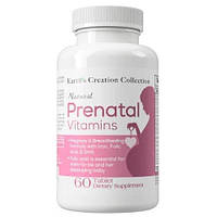 Вітаміни для вагітних Earth Creation Prenatal Vitamins (США) 60 tab