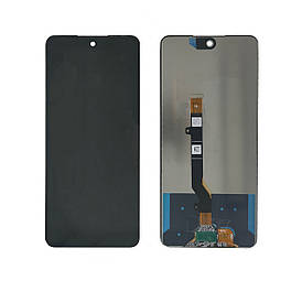 Дисплей для Tecno Camon 17P (CG7n) з сенсорним склом (Чорний) Оригінал Китай