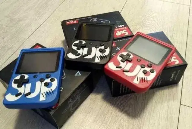 Портативна ігрова ретро приставка 8 біт Денді Retro Game Box SUP 400 in 1, фото 3