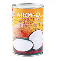 Кокосове молоко натуральне Lite 24% Aroy-D 400 мл