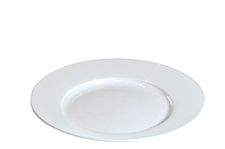 Тарілка пластикова кругла Ø 17 см харчова Гемопласт