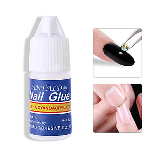Клей для типс та нігтів 3г Nail Glue