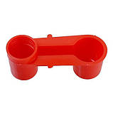 Поїлка вакуумна для птахів під пластикову пляшку B-1, фото 2