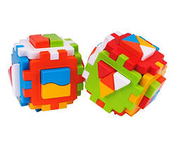 Іграшка куб "Розумний малюк Логіка-комбі ТехноК", арт.2476