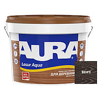 Лазур для дерева Aura® Lasur Aqua венге шовковисто-матова 2.5 л