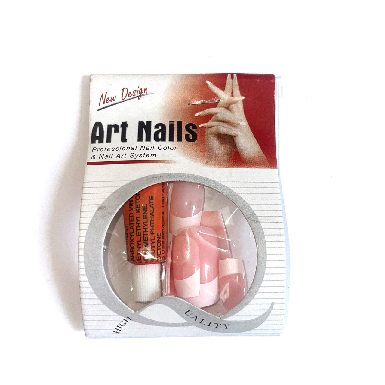 Типси накладні нігті білі 10шт. Френч Art Nails