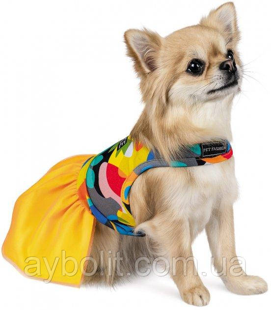Платье для собак Pet Fashion "SUN" M Разноцветное