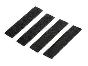 Ремінь універсальний для страйкболу VELCRO WRAP black, 8FIELDS 100х25 мм