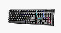 Мембранна ігрова клавіатура дротова XTRIKE ME KB-280 RGB