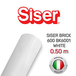 Siser Brick 600 BK6001 White High Thickness (Плівка для термопереноса біла)