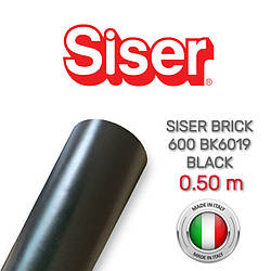 Siser Brick 600 BK6019 Black High Thickness (Плівка для термопереноса чорна)