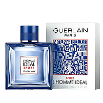 Парфуми Guerlain L’Homme Ideal sport Туалетна вода 100 ml (Чоловічі Парфуми Герлен Ідеал Спорт), фото 4