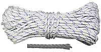 Шнур полипропиленовый плетеный, d 3 мм, 30 м