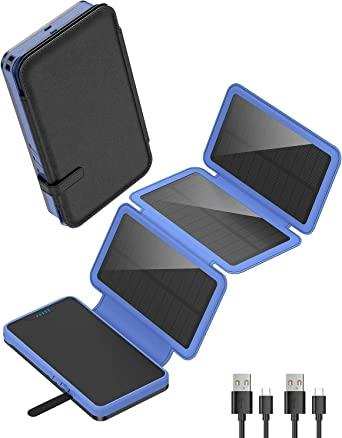 Сонячний зарядний пристрій Powerbank 20000 mAh AN-YD02, фото 1