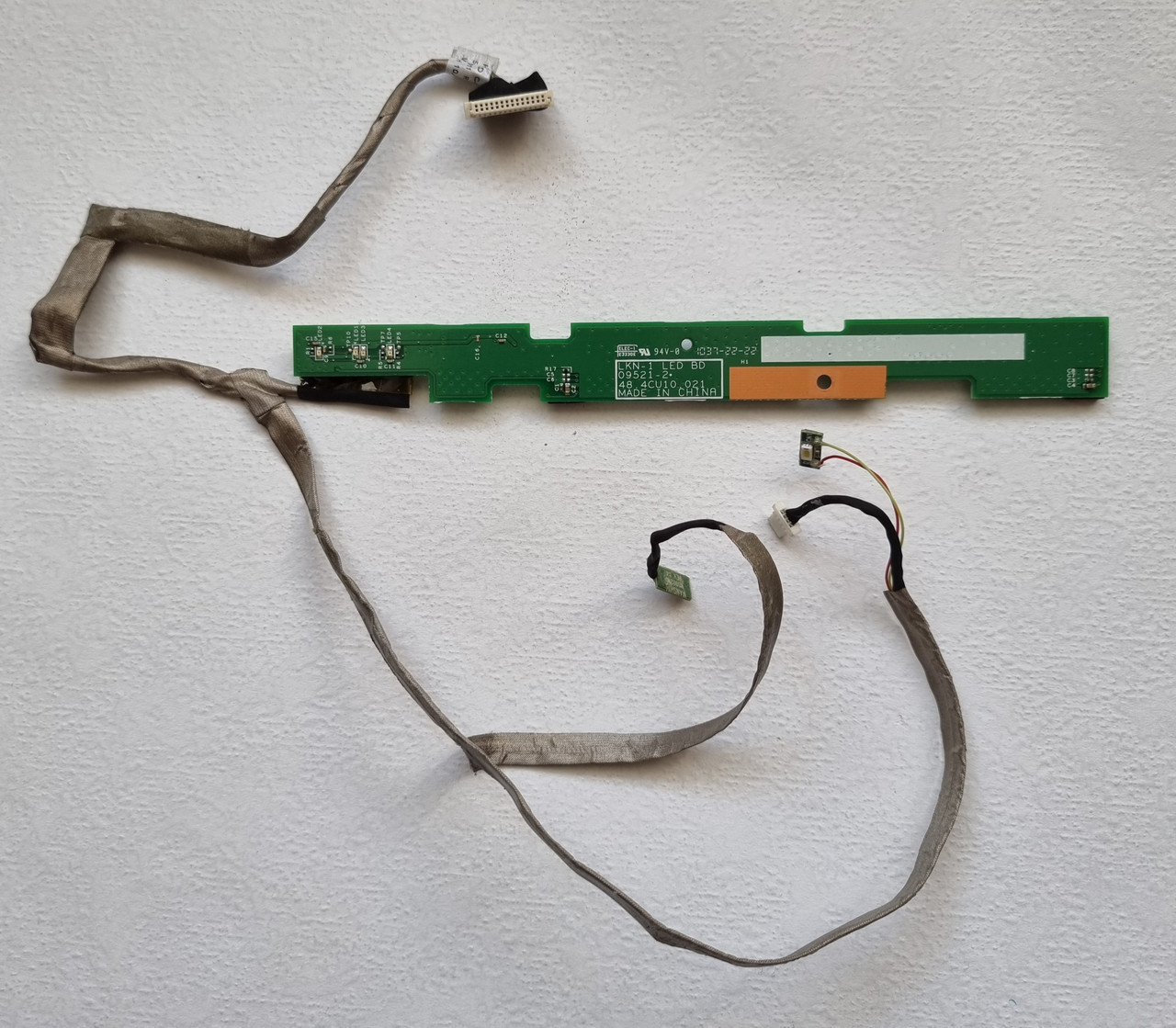 Шлейф камери + Плата індикації "Lenovo ThinkPad T510 W510" / б/в Оригінал, фото 1