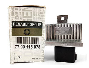 Реле свічок накала Renault 1.5DCI/1.9DCI оригінал 7700115078
