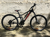 Велосипед найнер Crosser Raptor 29" (16,9 рама, 24S), Hidraulic Shimano ALTUS черно-красный