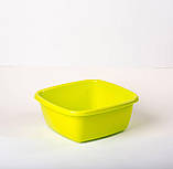 Таз квадратний 6 літрів Гемопласт, фото 5