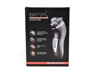 Електробритва з тримером Gemei GM-7500, фото 2