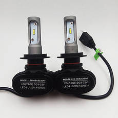 Світлодіодні LED лампи для фар автомобіля S1-H7, фото 3