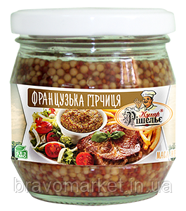 Гірчиця "Французька" 180 г ТМ Кухар Рішельє, фото 1