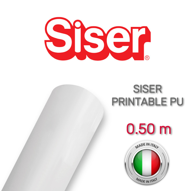 Siser Printable PU — термотрансферна біла матова плівка для сольвентних і латексних принтерів, фото 1