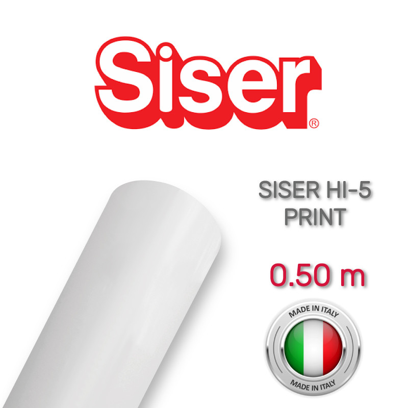 Siser HI-5 Print — термотрансферна біла матова плівка для друку, фото 1
