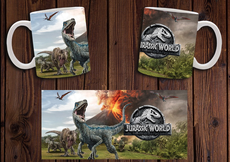 Чашка "Світ Юрського періоду" / Кружка Jurassic World №1