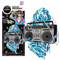 Ароматизатор Aroma Car Cellulose BACK TO 90' & 70' — Boom Box (24 шт.)