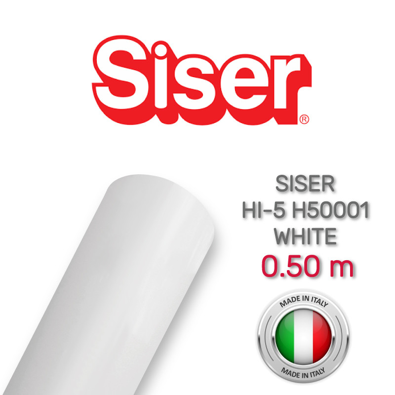 Siser Hi-5 H50001 White (Плівка флекс для термопереносу біла), фото 1