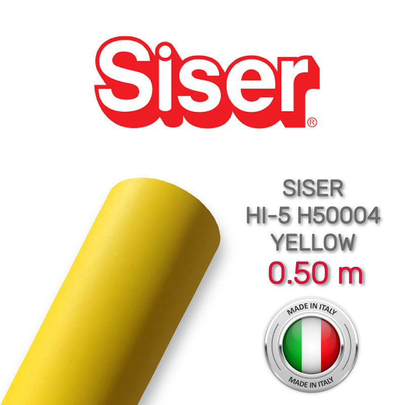 Siser Hi-5 H50004 Yellow (Плівка для термопереносу жовта), фото 1