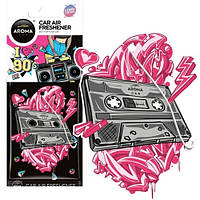 Ароматизатор Aroma Car Cellulose BACK TO 90' & 70' — Tape (24 шт.)