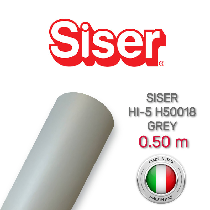 Siser Hi-5 H50018 Grey (Плівка для термопереносу сіра)