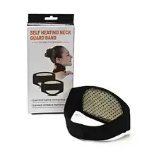 Турмаліновий шийний бандаж із магнітами SUNROZ Self Heating Neck Guard Band, фото 2