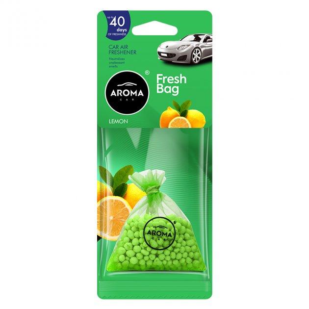 Ароматизатор Aroma Car Fresh Bag Ceramic — LEMON (20 шт.), фото 1