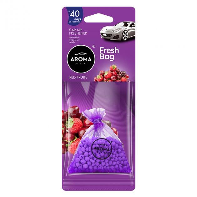 Ароматизатор Aroma Car Fresh Bag Ceramic — RED FRUITS (20 шт.), фото 1