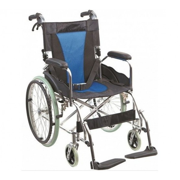Інвалідний візок крісло G503 складний алюмінієва для інвалідів літніх дорослих, фото 1