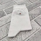 Шкарпетки чоловічі високі весна/осінь р.27 білі ТН бавовна мерсеризована (без етикетки) 20006747, фото 4