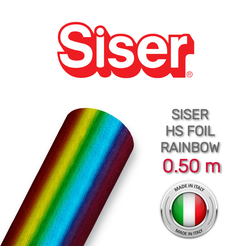 Siser HS Foil Rainbow (Плівка для термопереносу райдужна)