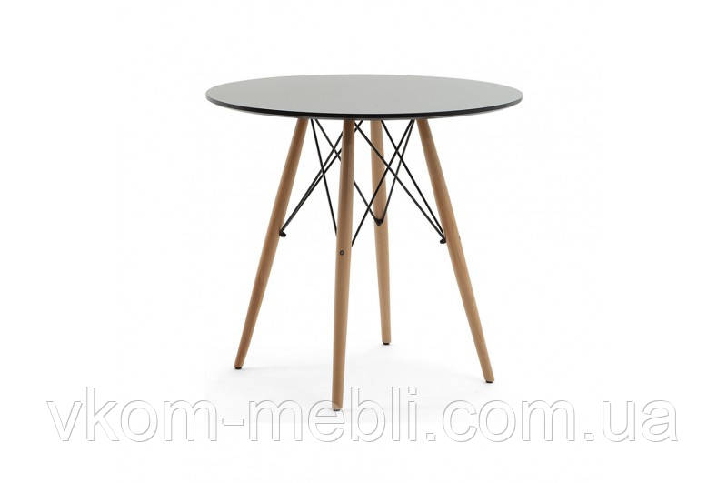 Столиць ЕТНА МДФ (D=80cm), сірий, фото 1