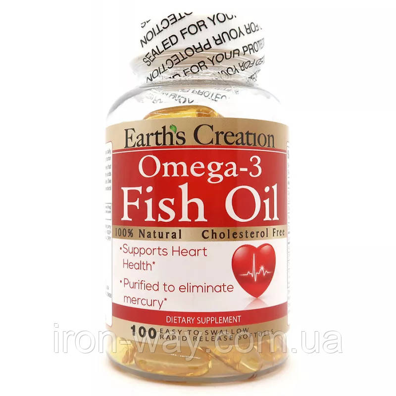 Earth's Creation Omega-3 100 softgels
