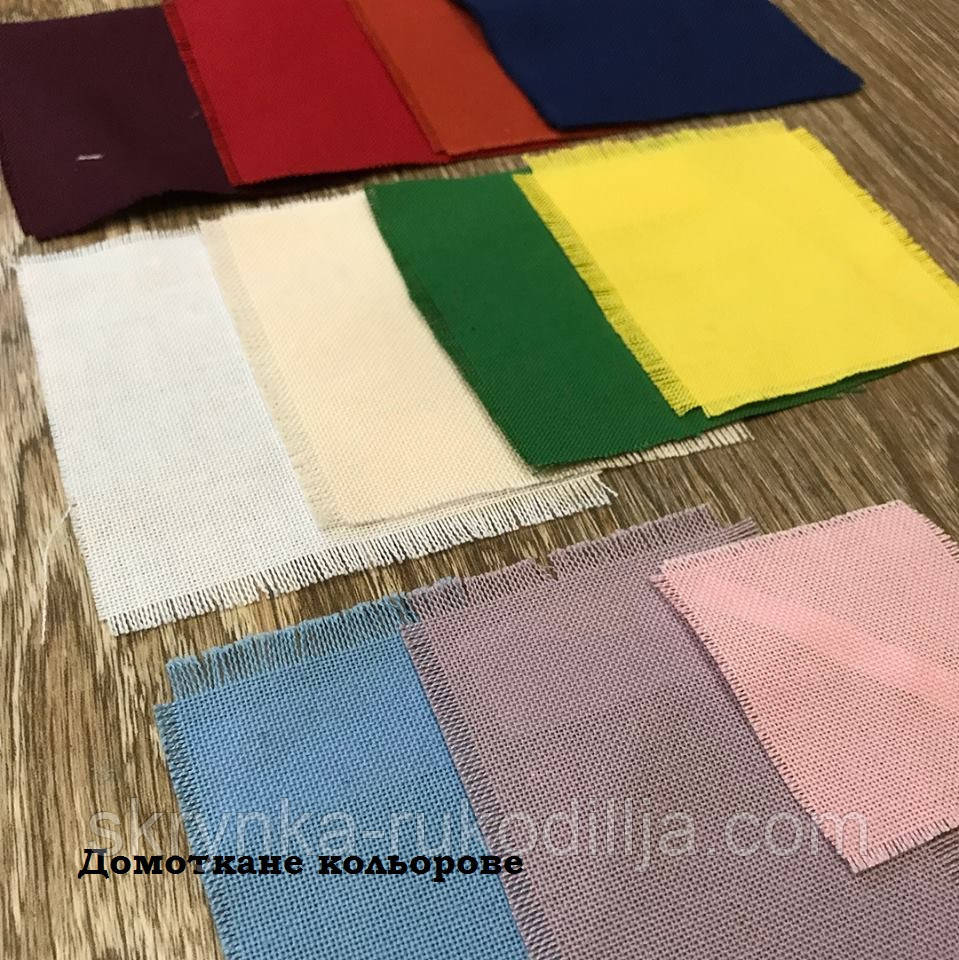 Заготовка для вишивки Сорочка чоловіча Білий серпанок тканина домоткана кольорова (Світ рукоділля) - фото 6 - id-p1646740886