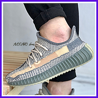 Кроссовки женские и мужские Adidas Yeezy Boost 350 gray / Адидас Изи буст 350 серые