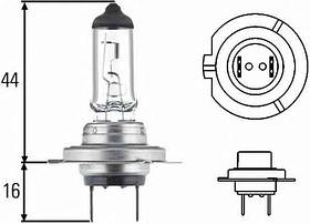 Лампочка цоколь H7 Osram 64210-01B 1 шт