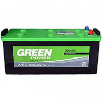 Аккумулятор автомобильный 225Ач 1400А "+" слева Green Power ( ) 22366-Green Power