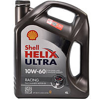 Масло моторное синтетическое 4л 10W-60 Helix Ultra Racing SHELL (BYD Амулет) 550040622-SHELL