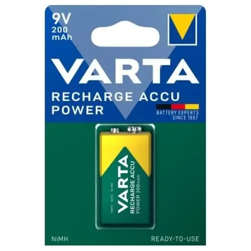 Акумулятор Varta Power Accu R2U 6F22 9V 200мАч (56722101401)