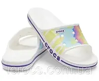 Crocs Bayaband Tie-Dye Mania оригинал США M12 46-47 (29 cм) сланцы шлепки шлепанцы unisex крокс original