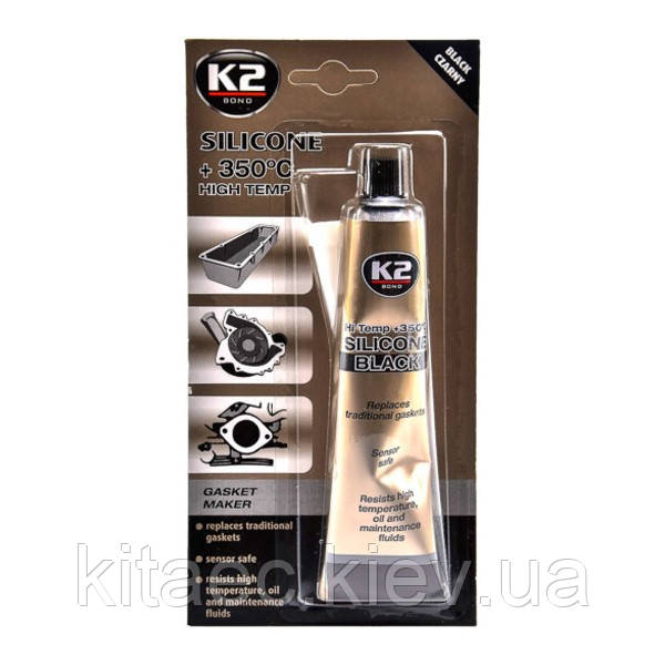 Герметикформирователь Прокладок Силиконовый 85г Чёрный Silicone HighTemp K2 ( ) B210NK2